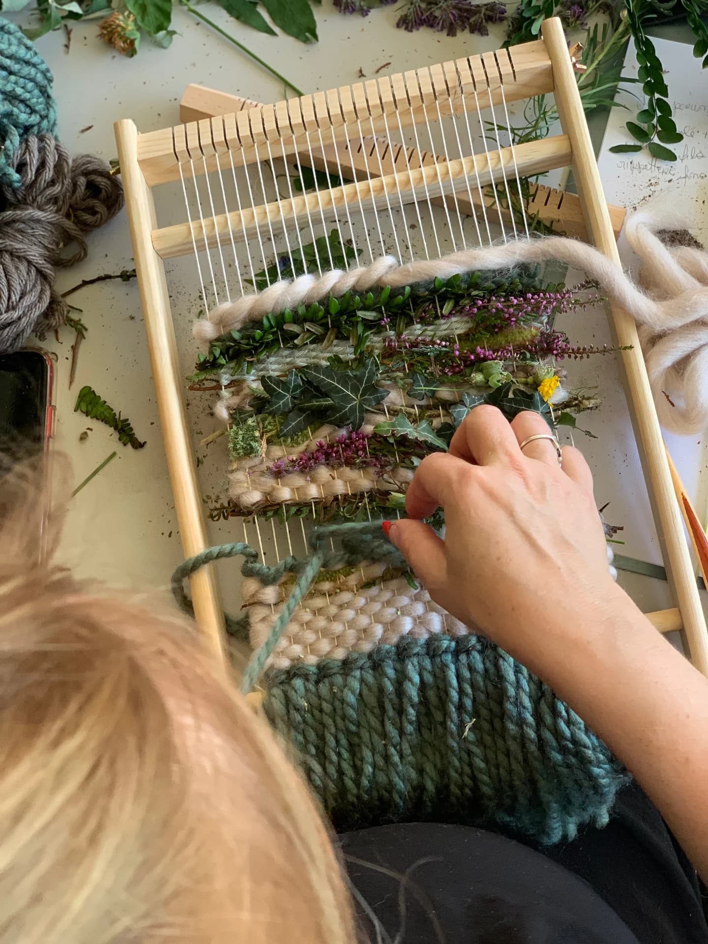 Workshop Arte: Tessitura Botanica